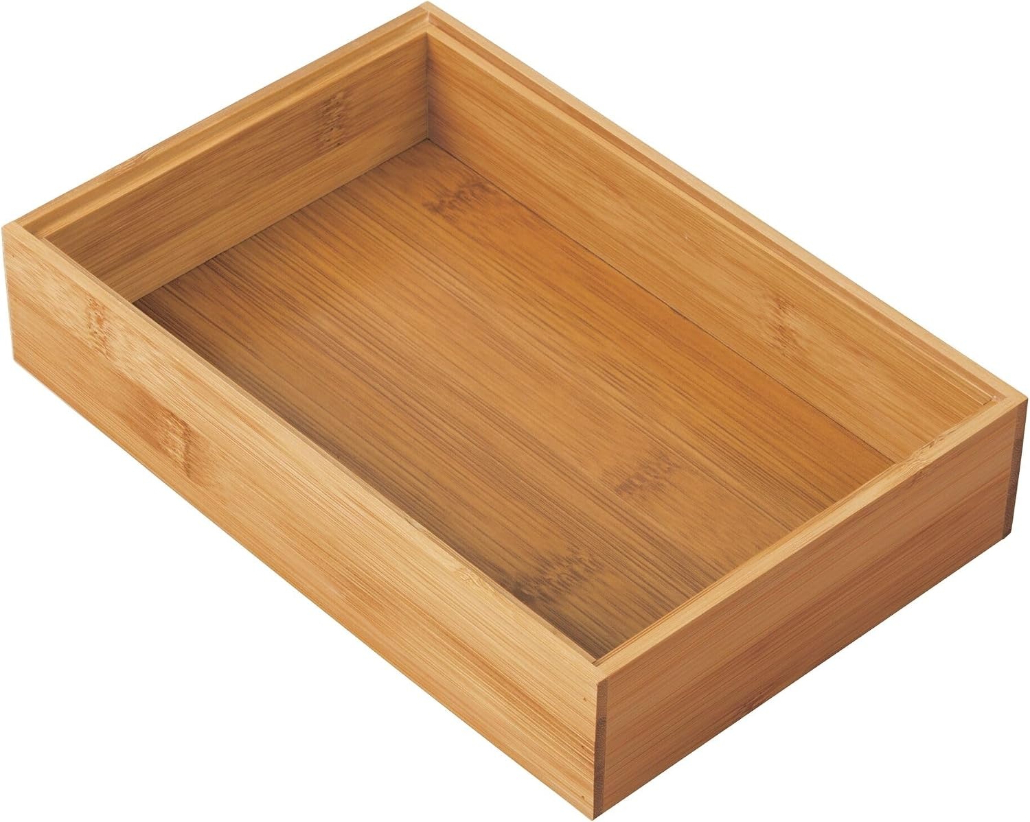image:imagemDesign Pack of 2 Functional Drawer Organiser Elegant Bamboo Kitchen Drawer Divider for Cutlery Silverware Utensils Convenient Drawer Separator Light Brown152 x 229 x 51 cm