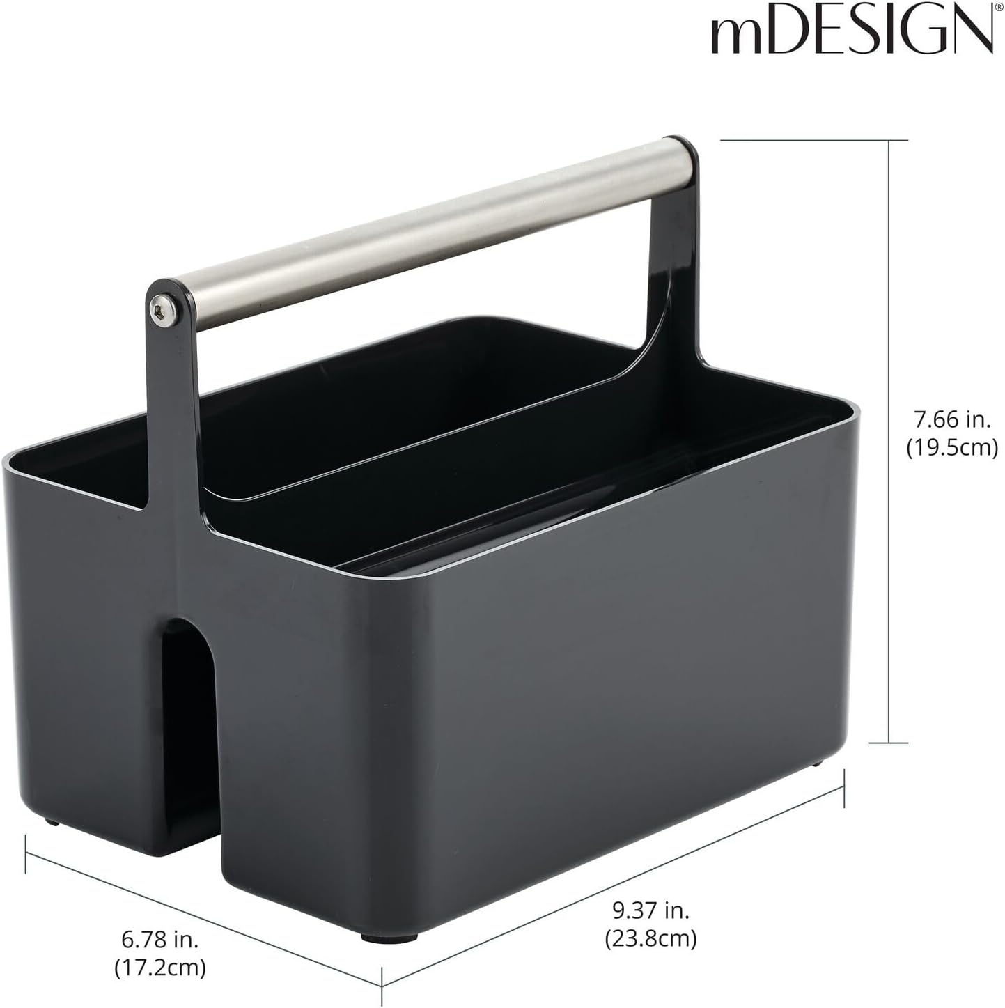 image:imagemDesign Shower Caddy Storage Plastic Organizer Light PinkRose GoldBlackBrushed