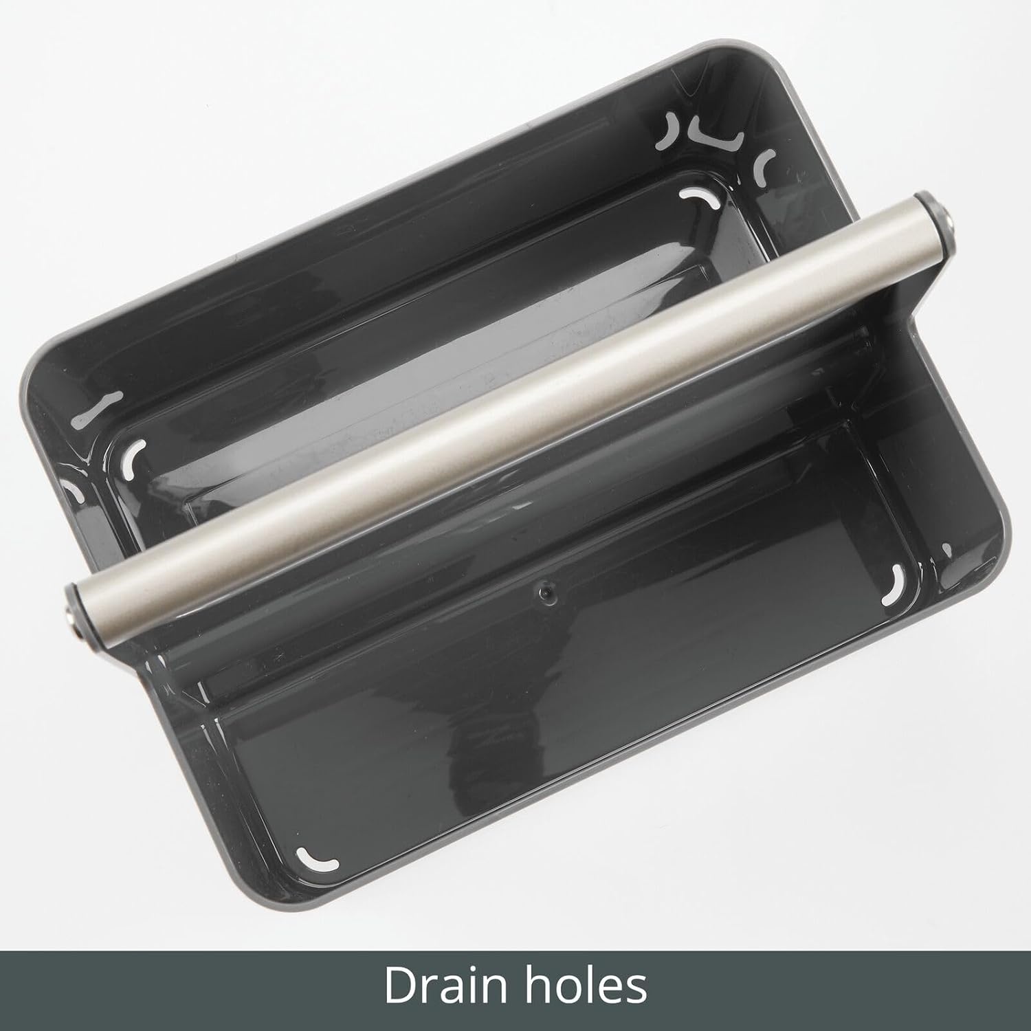 image:imagemDesign Shower Caddy Storage Plastic Organizer Light PinkRose GoldCharcoalSatin