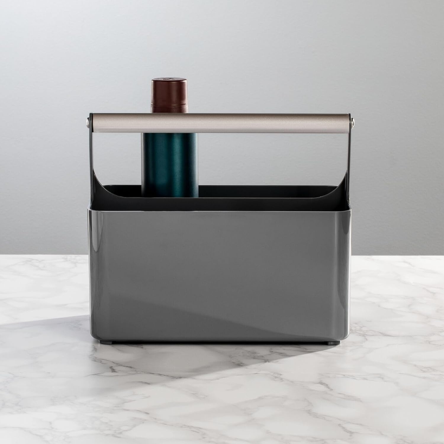 image:imagemDesign Shower Caddy Storage Plastic Organizer Light PinkRose GoldCharcoalSatin