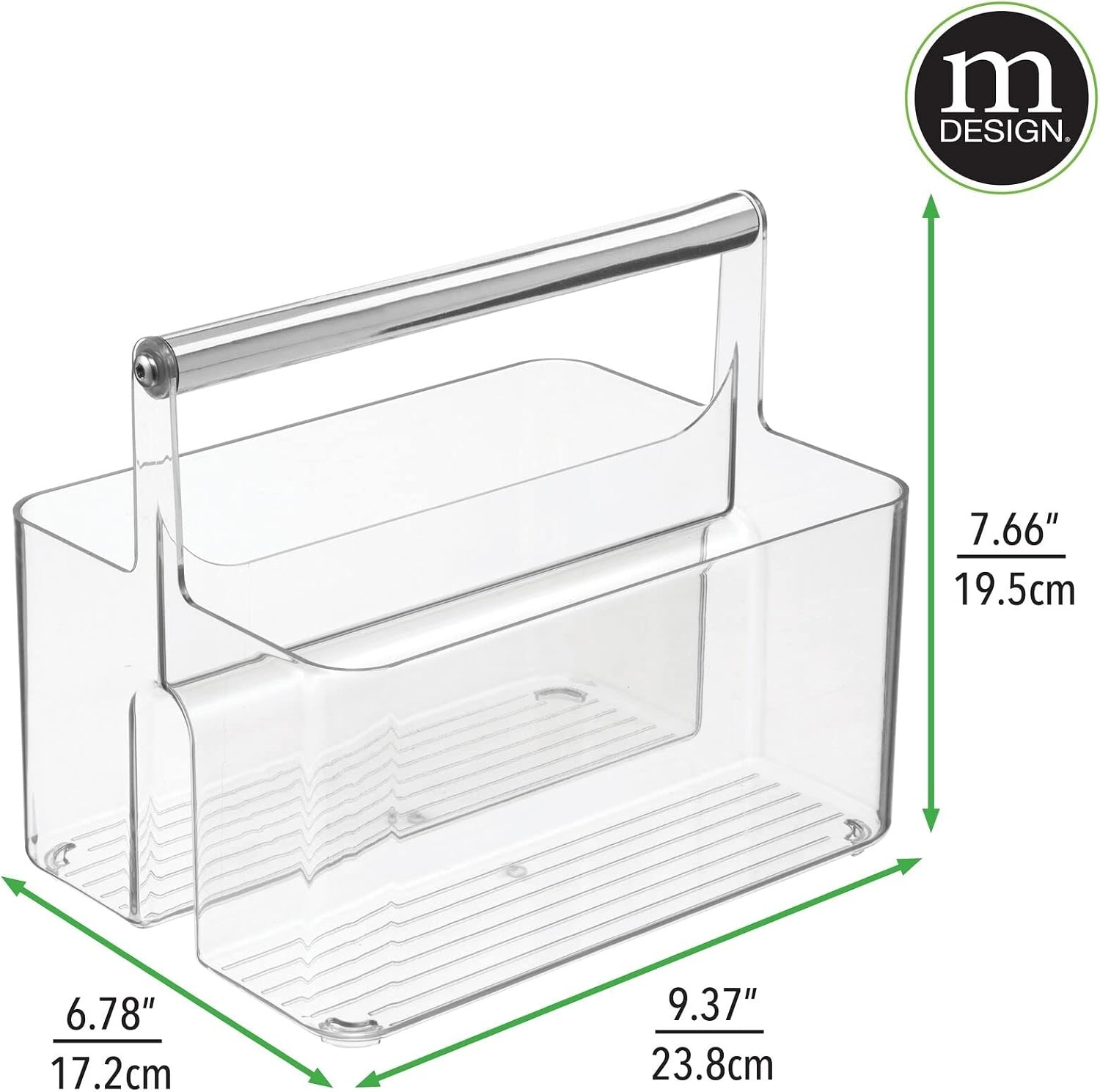 image:imagemDesign Shower Caddy Storage Plastic Organizer Light PinkRose GoldClearChrome