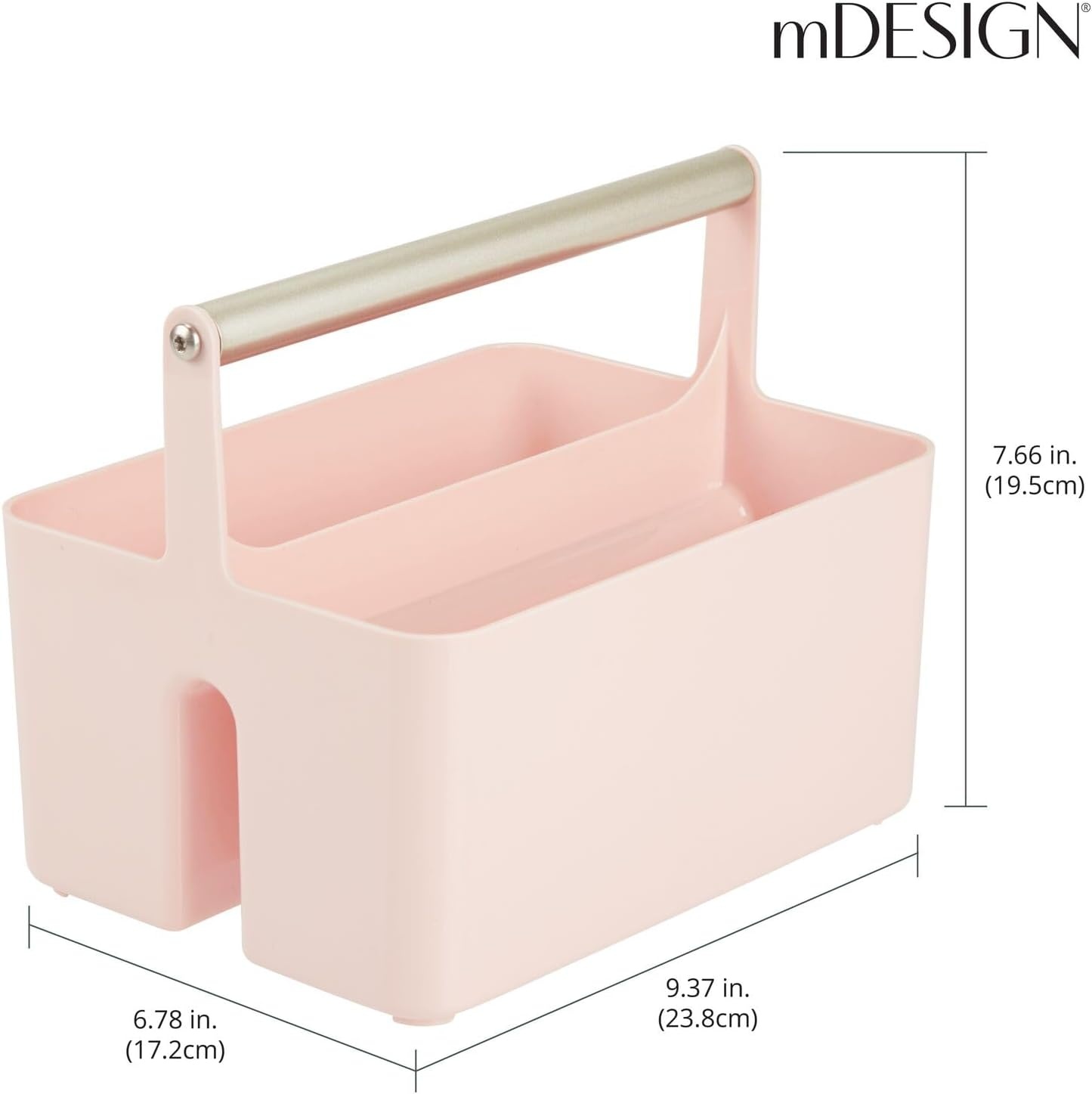image:imagemDesign Shower Caddy Storage Plastic Organizer Light PinkRose GoldLight PinkSatin