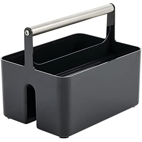 image:imagemDesign Shower Caddy Storage Plastic Organizer Light PinkRose GoldBlackBrushed